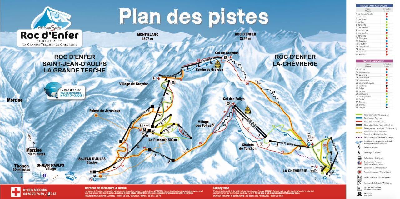 Relai S11 Grand Et Lumineux Studio Avec Coin Montagne 4-6 Pers, Wifi, 30M Des Pistes, Grand Balcon, Draps Non Compris Saint-Jean-d'Aulps Bagian luar foto