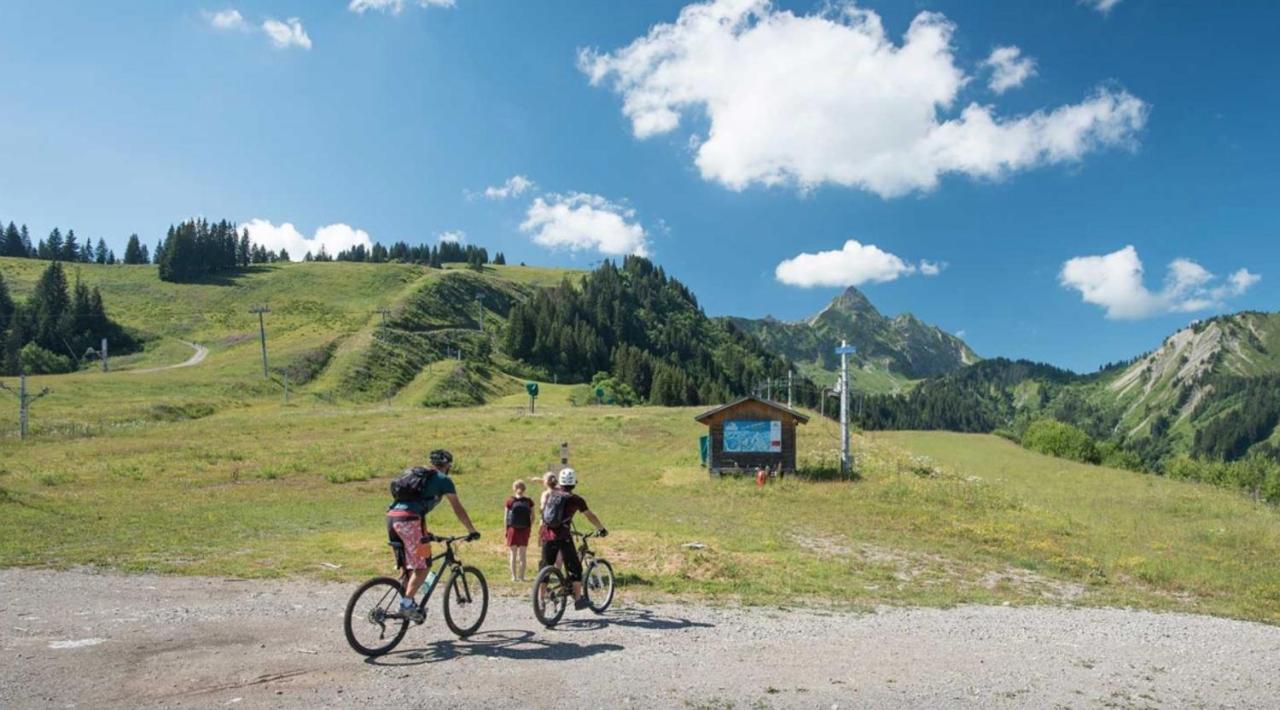 Relai S11 Grand Et Lumineux Studio Avec Coin Montagne 4-6 Pers, Wifi, 30M Des Pistes, Grand Balcon, Draps Non Compris Saint-Jean-d'Aulps Bagian luar foto